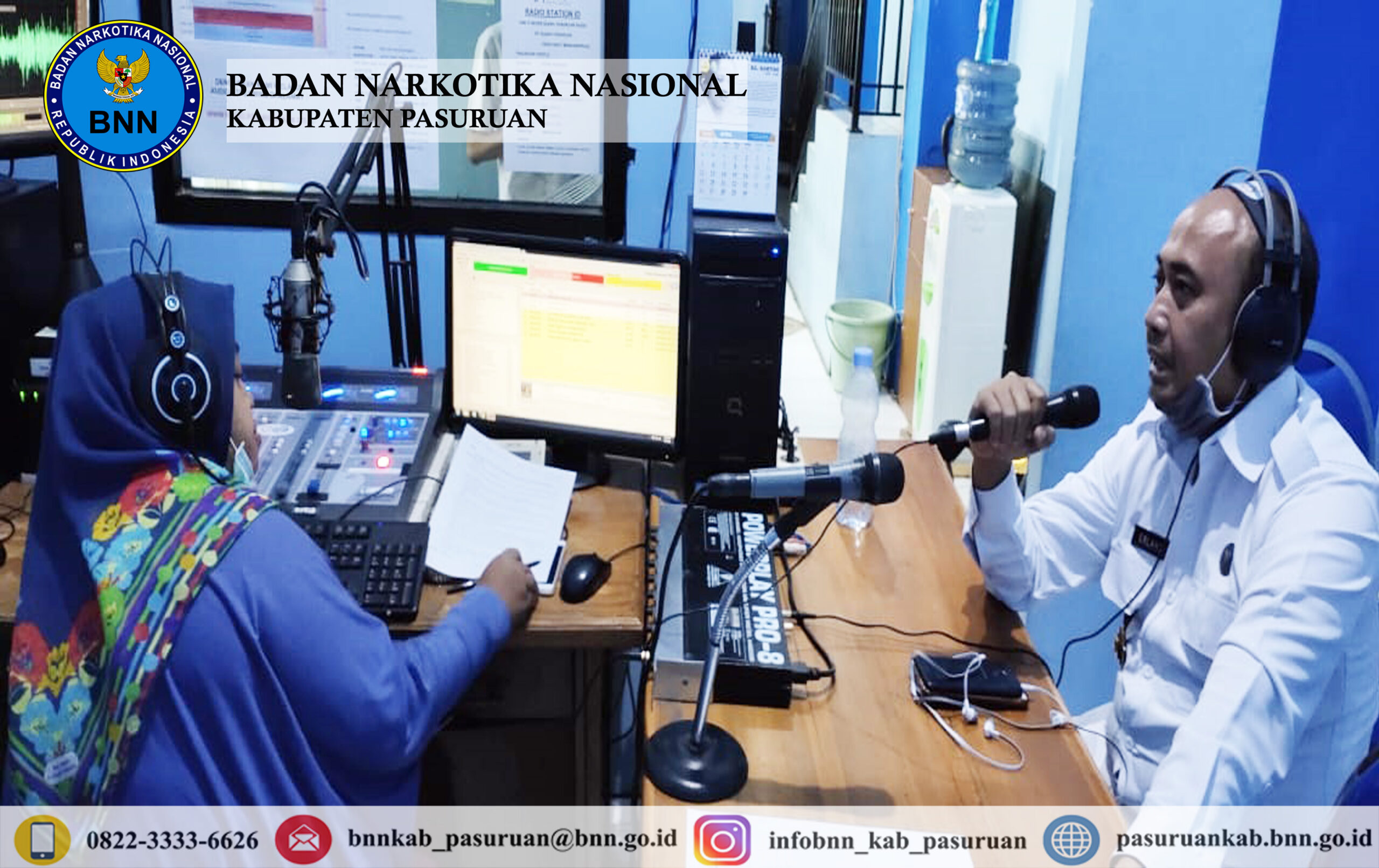 Diseminasi Informasi Melalui Talkshow bersama Radio Suara Pasuruan 107 FM Diseminasi Informasi Melalui Talkshow bersama Radio Suara Pasuruan 107 FM