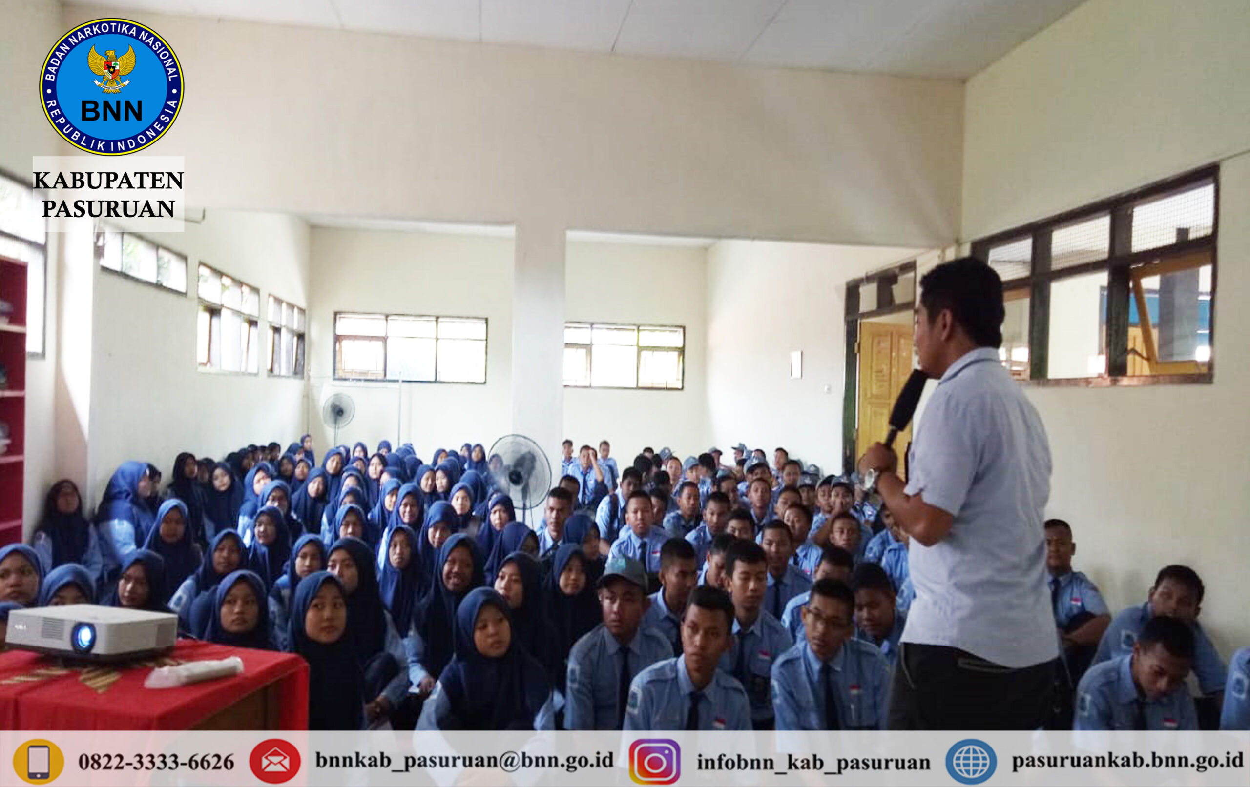 Sosialisasi Bahaya Penyalahgunaan Napza Demi terwujudnya Pemuda dan Santri Anti Narkoba Sosialisasi Bahaya Penyalahgunaan Napza Demi terwujudnya Pemuda dan Santri Anti Narkoba