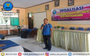 Diseminasi Informasi melalui sosialisasi P4GN di Lingkungan Pendidikan SMPN 1 Nguling dan SMPN 1 Grati