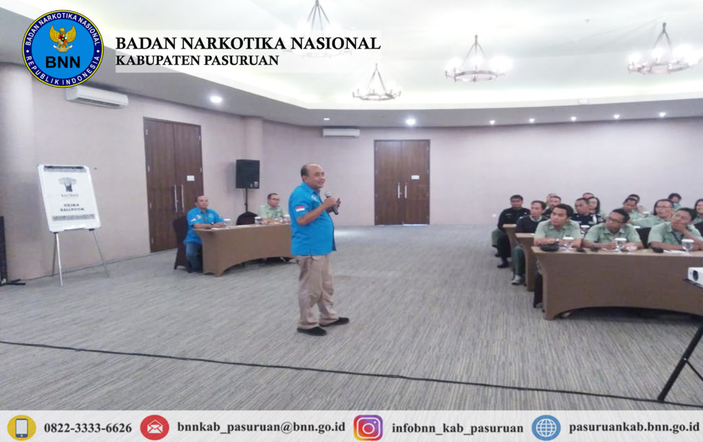 Sosialisasi bahaya narkoba dan gerakan anti penyalahgunaan narkoba dalam rangka memperingati bulan K3 Nasional tahun 2020 di Taman Safari Indonesia II Prigen