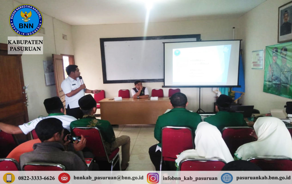 Sosialisasi Pencegahan Penyalahgunaan Narkoba di PAC GP Anshor - Kecamatan Tutur
