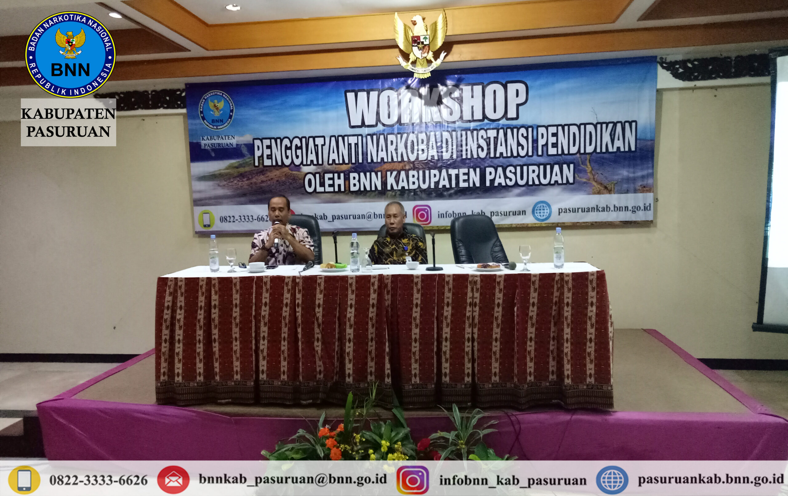 Workshop Penggiat Anti Narkoba di Instansi Pendidikan Workshop Penggiat Anti Narkoba di Instansi Pendidikan