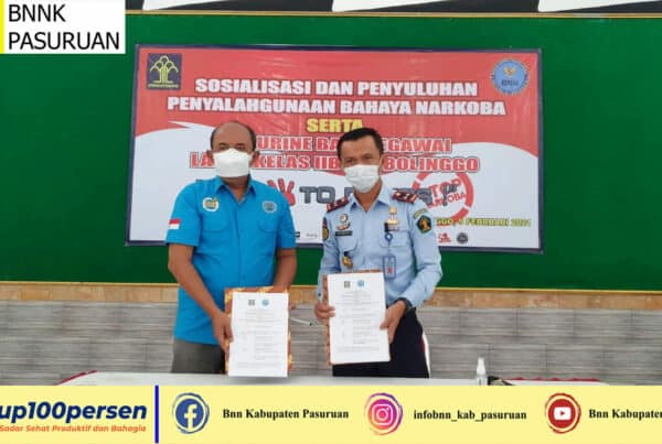 Sosialisasi dan Tes Urine Terhadap Petugas Lapas Kelas IIB Sosialisasi dan Tes Urine Terhadap Petugas Lapas Kelas IIB