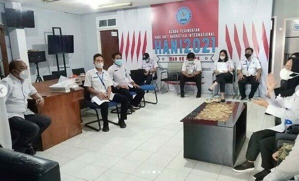 Giat Koordinasi BNNP Jawa Timur di BNNK Pasuruan Terkait Pemetaan Kawasan Rawan Narkoba di Perkotaan/Pedesaan di Kabupaten Pasuruan.