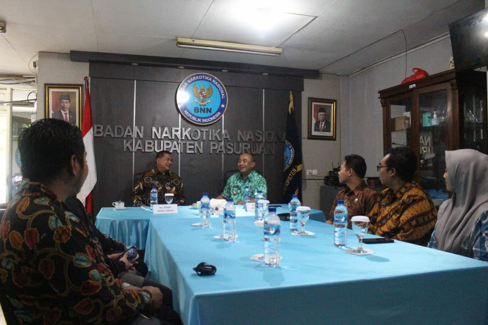Kunjungan Kerja Kepala BNNP Jawa Timur ke BNNK Pasuruan Kunjungan Kerja Kepala BNNP Jawa Timur ke BNNK Pasuruan