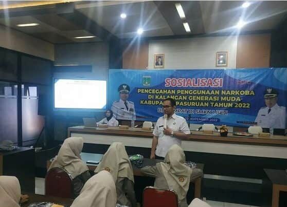 Sosialisasi P4GN bagi Kalangan Generasi Muda di SMKN 1 Beji Kabupaten Pasuruan Sosialisasi P4GN bagi Kalangan Generasi Muda di SMKN 1 Beji Kabupaten Pasuruan