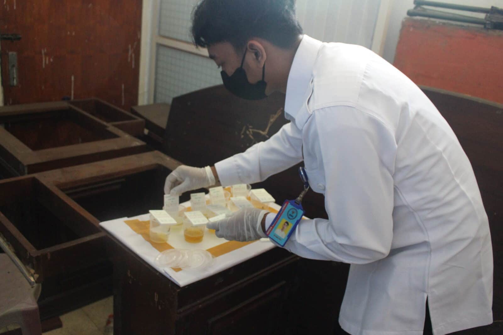 PT. Pelindo Regional 3 Subreg Jawa Pelabuhan Tanjung Tembaga Gelar Tes Urine terhadap Pegawai PT. Pelindo Regional 3 Subreg Jawa Pelabuhan Tanjung Tembaga Gelar Tes Urine terhadap Pegawai