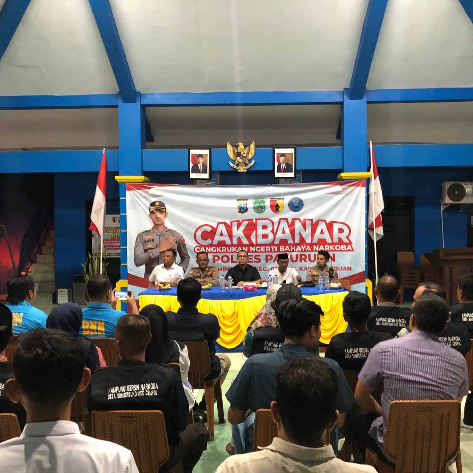 Asistensi Kampung Bersih Narkoba Bersama Polres Pasuruan Asistensi Kampung Bersih Narkoba Bersama Polres Pasuruan