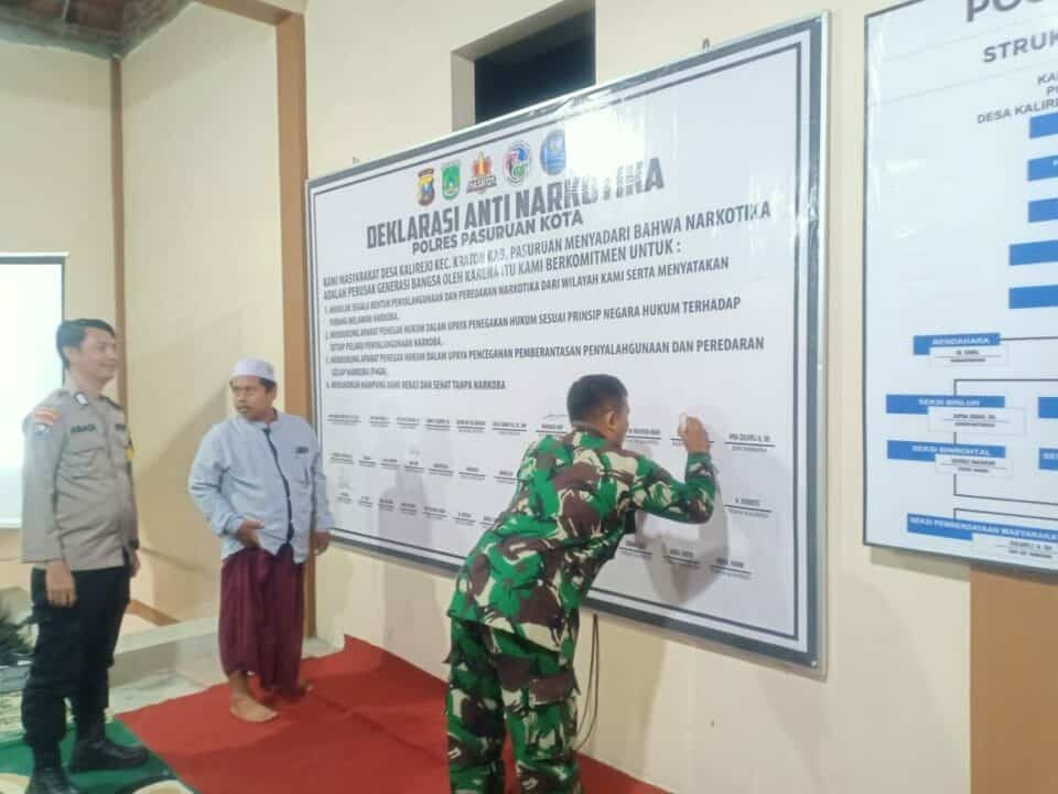 Asistensi Kampung Bersih Narkoba Bersama Polres Kota Pasuruan Asistensi Kampung Bersih Narkoba Bersama Polres Kota Pasuruan