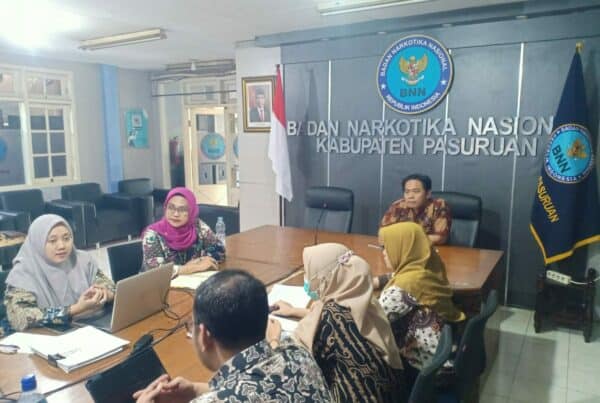 Rapat Pembinaan Teknis Pengolahan Data Indeks Kawasan Rawan Narkoba (IKRN)
