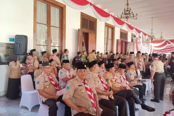 Kepala BNNK Pasuruan Hadiri Upacara Peringatan Hari Pramuka