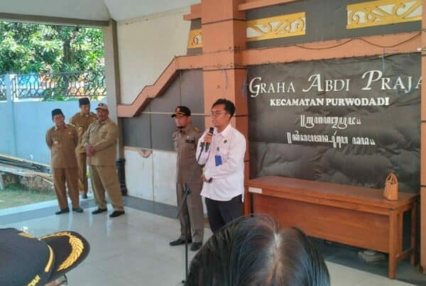 Sosialisasi terkait IKRN di Kec Purwodadi
