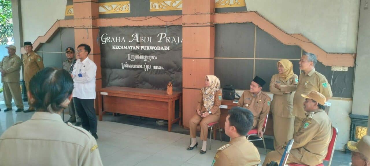 Sosialisasi terkait IKRN di Kec Purwodadi