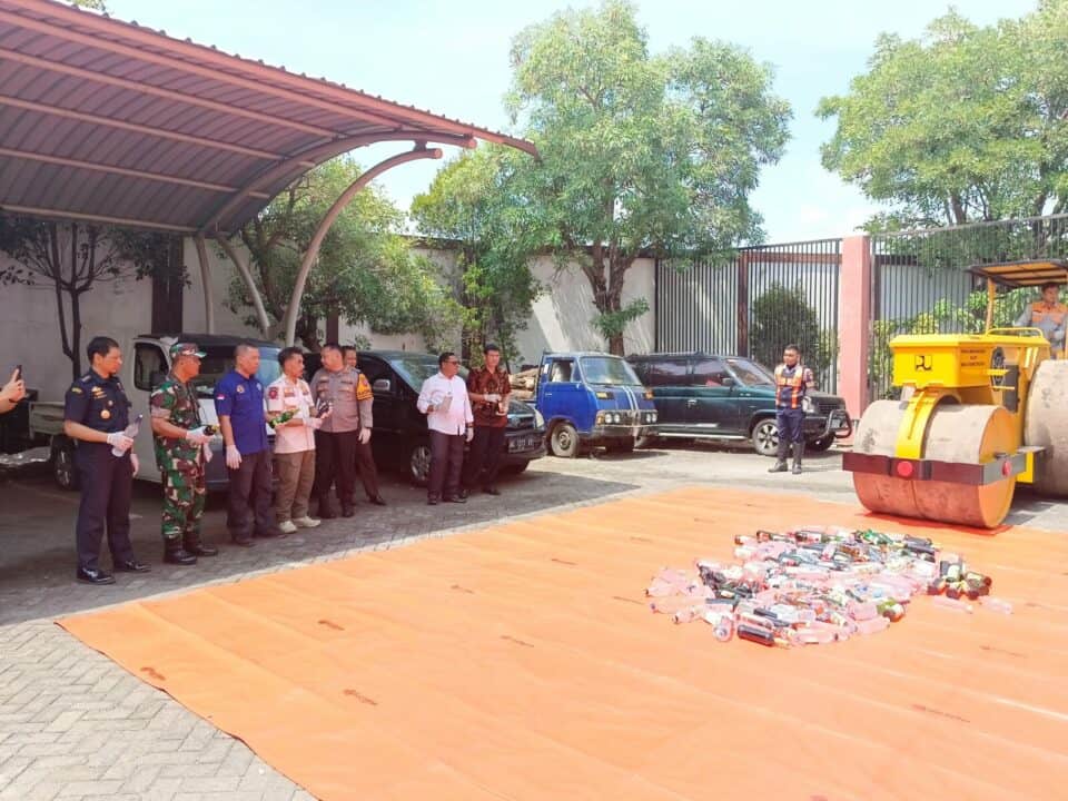 PEMUSNAHAN BARANG BUKTI (BB) NARKOTIKA BERSAMA BNN KABUPATEN PASURUAN