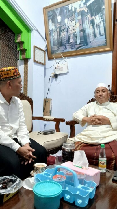 Kunjungan Kepala BNNK Pasuruan Kepada KH. Idris Hamid Pondok Salafiyah Kota Pasuruan