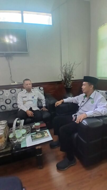 Kunjungan kepala BNNK Pasuruan ke Kemenag Kota Pasuruan Dalam Sinegritas P4GN