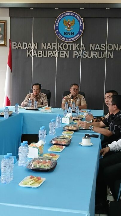 Komisi A DPRD Provinsi Jawa Timur Ke BNNK Pasuruan?