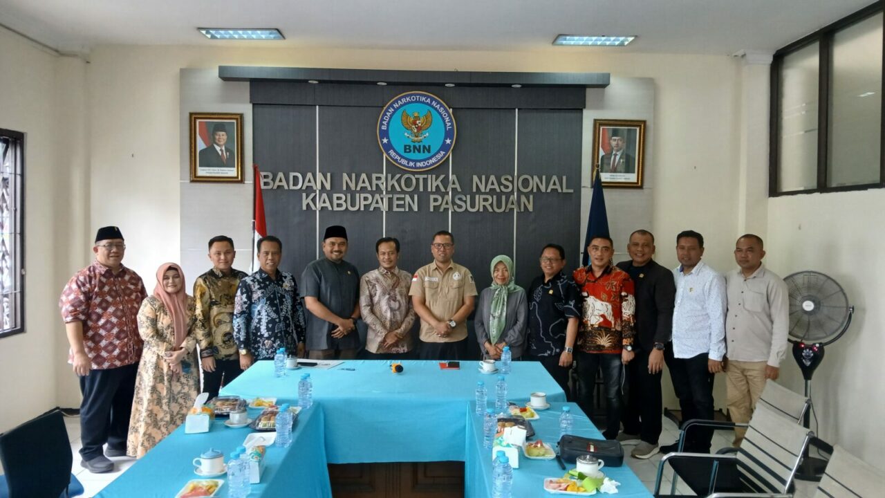 Komisi A DPRD Provinsi Jawa Timur Ke BNNK Pasuruan?