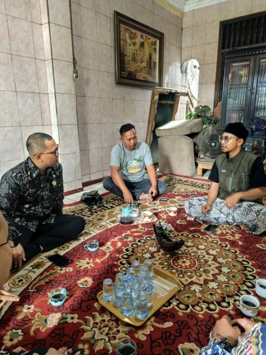 Kunjungan Kepala BNNK Pasuruan Kepada KH. Idris Hamid Pondok Salafiyah Kota Pasuruan