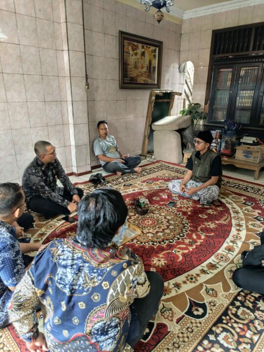 Kunjungan Kepala BNNK Pasuruan Kepada KH. Idris Hamid Pondok Salafiyah Kota Pasuruan