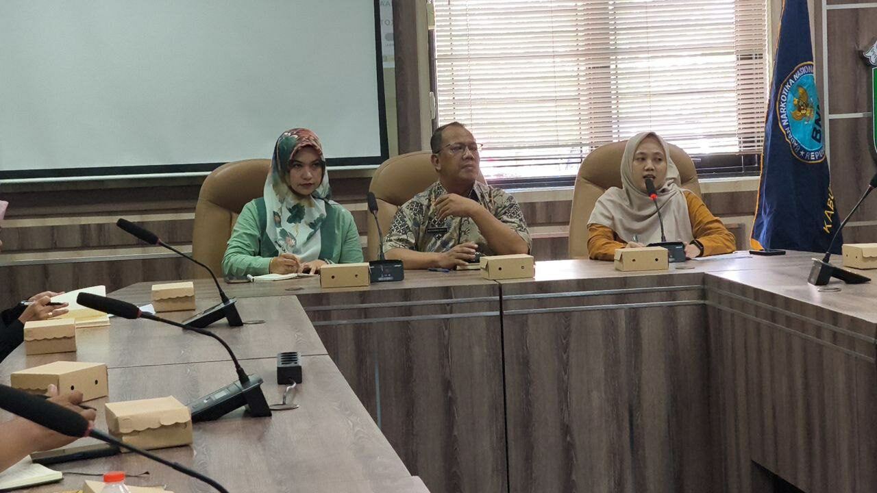 Rapat Koordinasi Lintas Sektor Pelaksanaan Pelatihan Teknis Pendidik Sebaya Antinarkotika