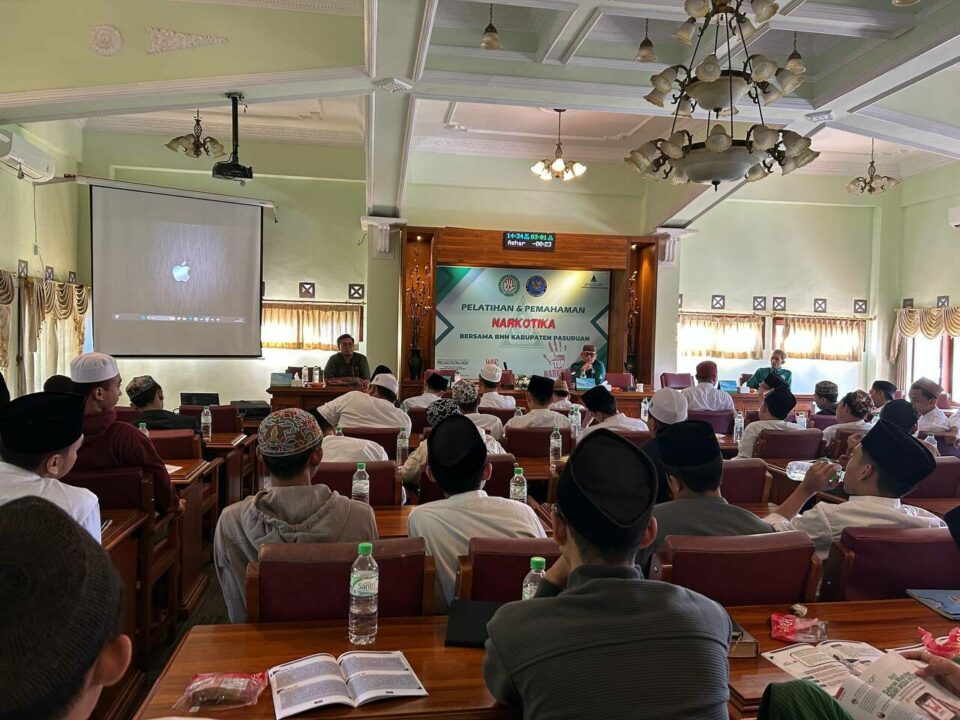 Kegiatan pelatihan dan pemahaman Narkotika di lingkungan CB 3 pondok pesantren sidogiri