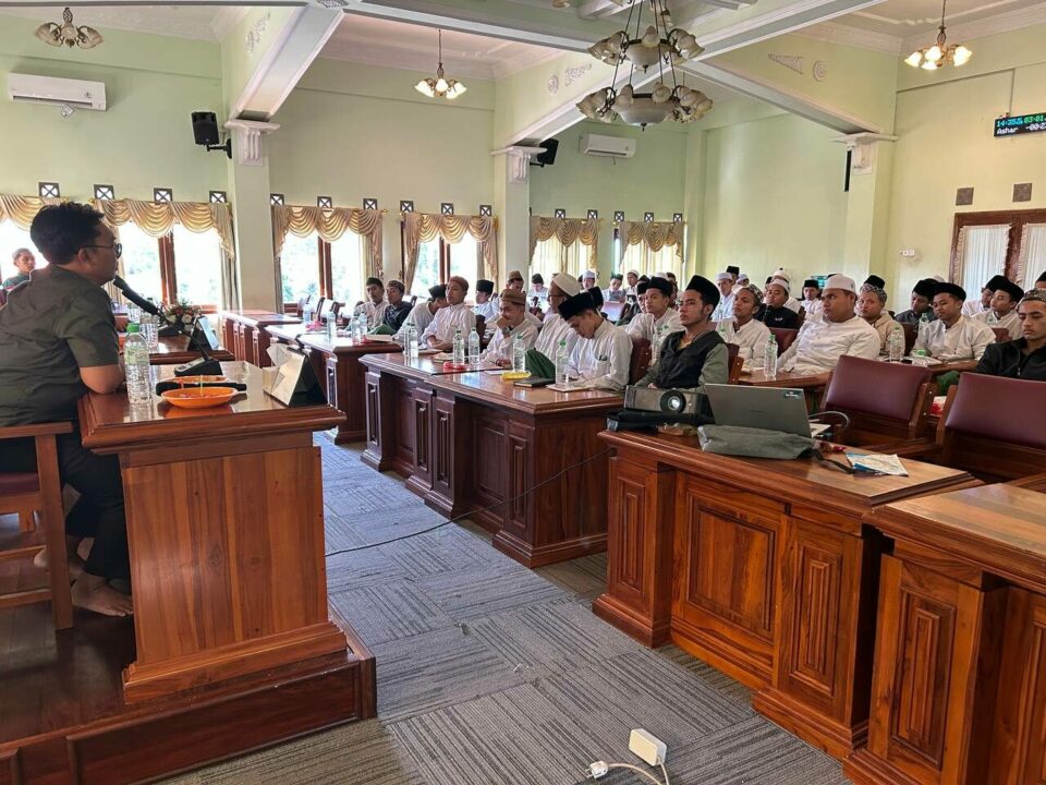 Kegiatan pelatihan dan pemahaman Narkotika di lingkungan CB 3 pondok pesantren sidogiri